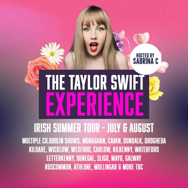 The Taylor Swift Experience // All Ages Show  (McWilliam Park, Co.Mayo) at McWilliam Park Hotel, Claremorris on Fri 25 Jul