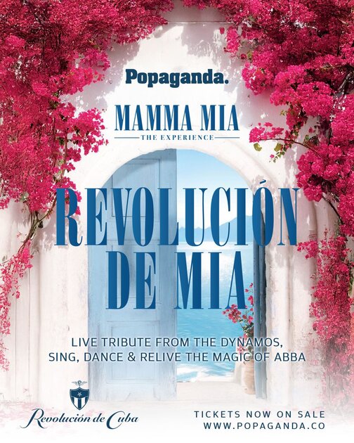 MAMMA MIA THE EXPERIENCE - REV DE CUBA Belfast at Revolución de Cuba, Belfast on Sun 9 Nov