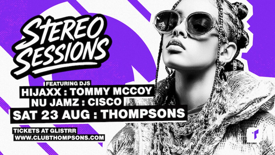 STEREO SESSIONS : SAT 23 AUG : THOMPSONS at Thompsons Garage, Belfast on Sat 23 Aug