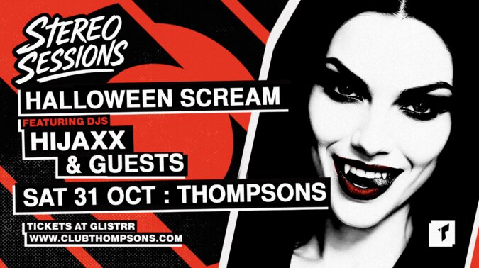 Stereo Sessions Halloween Scream artwork