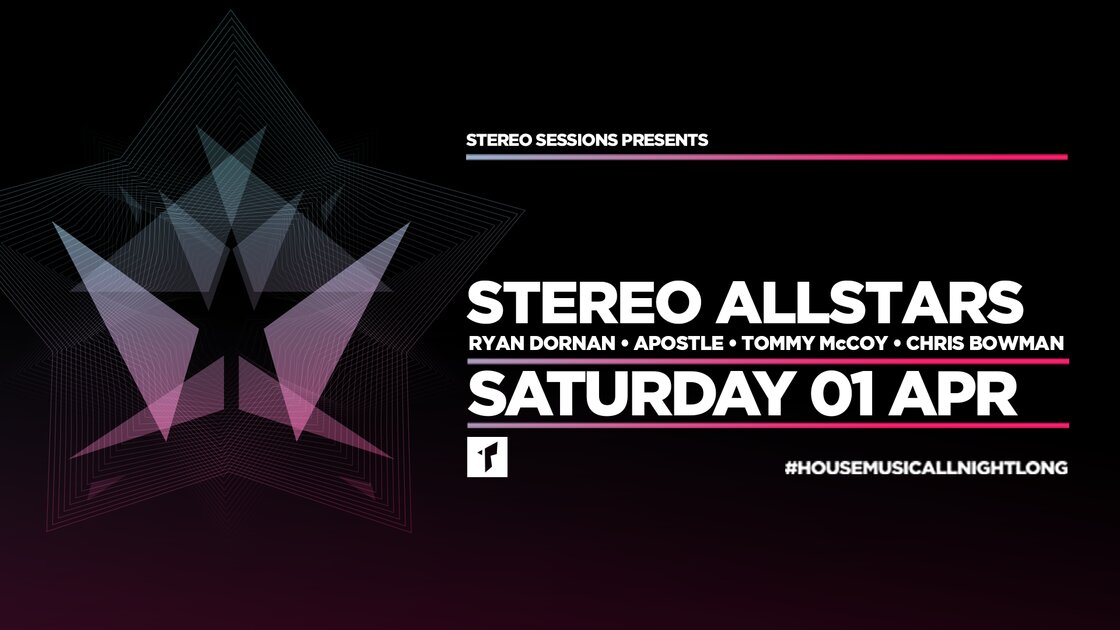 STEREO SESSIONS  \\-•-// STEREO ALLSTARS at Thompsons Garage, Belfast on Sat 1 Apr