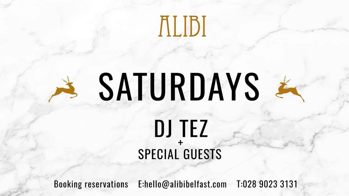 ALIBI SATURDAYS at Alibi, Belfast on Sat 6 Jan glistrr