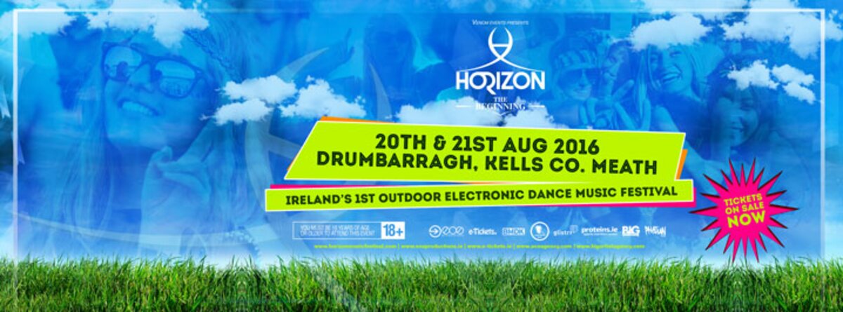 Horizon Music Festival at Drumbarragh, Kells on Sat 20 Aug 2016