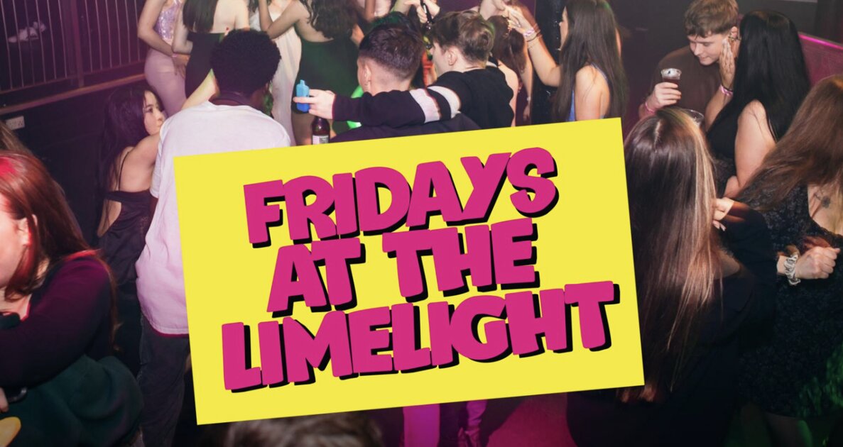 Fridays at the Limelight at Limelight, Belfast on Fri 1 Aug
