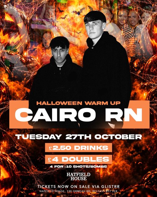 Hatfield Tuesdays presents Halloween Warmup w/ CAIRO RN