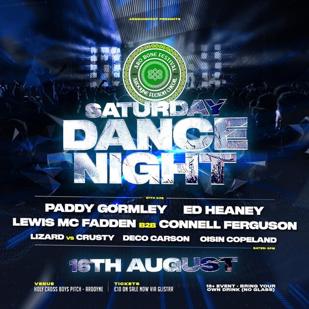 Open Air - Ardoyne Fleadh Dance Night 2025 at Holy cross boys p.s, Belfast on Sat 16 Aug