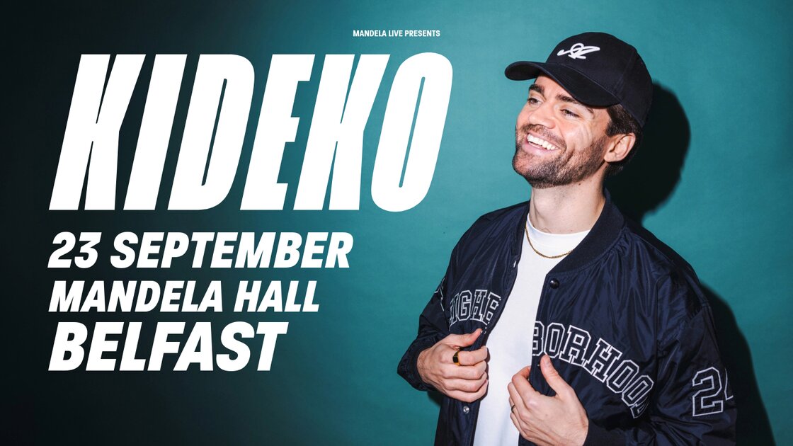 Kideko at Mandela Hall, Belfast on Tue 23 Sep