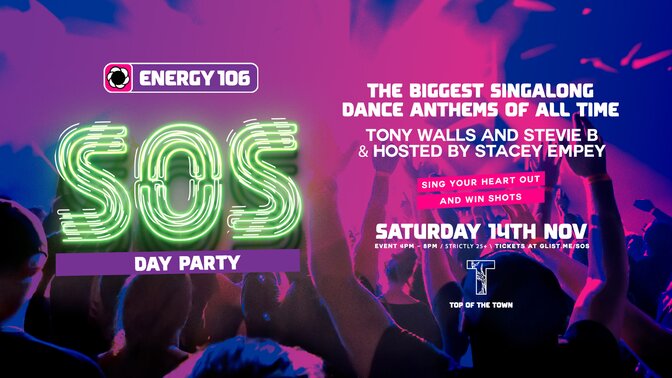 Energy 106 SOS - Stevie B, Tony Walls & Stacey Empey