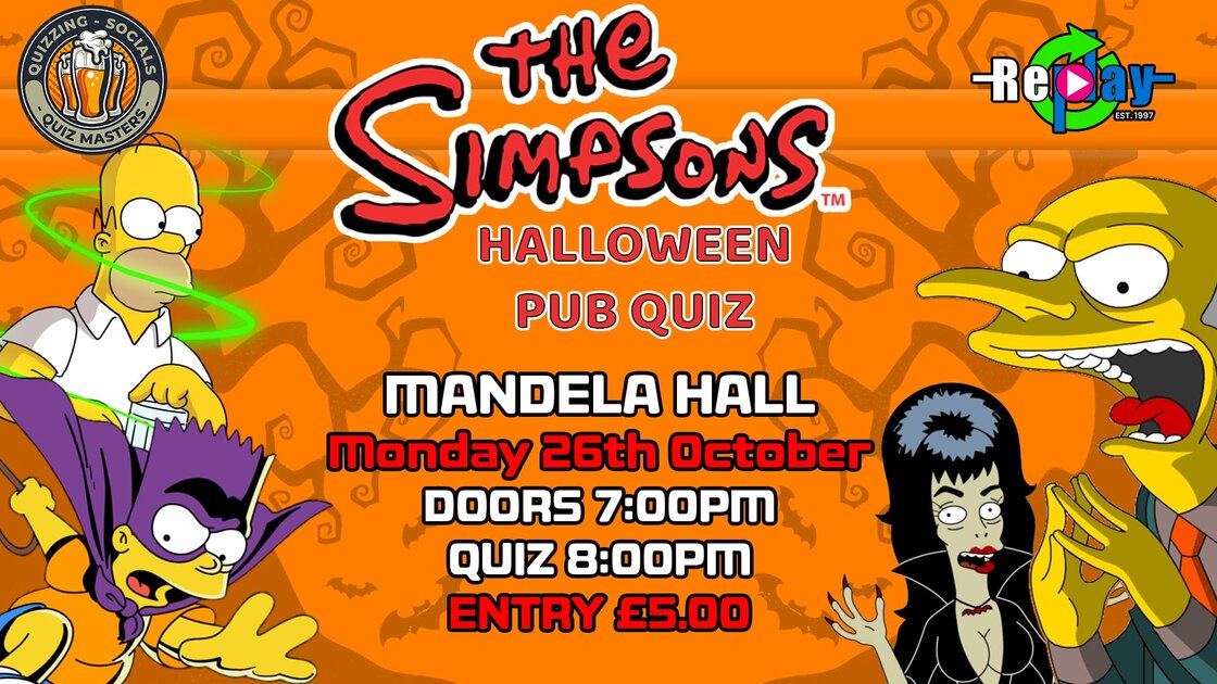 The Simpsons Halloween Pub Quiz
