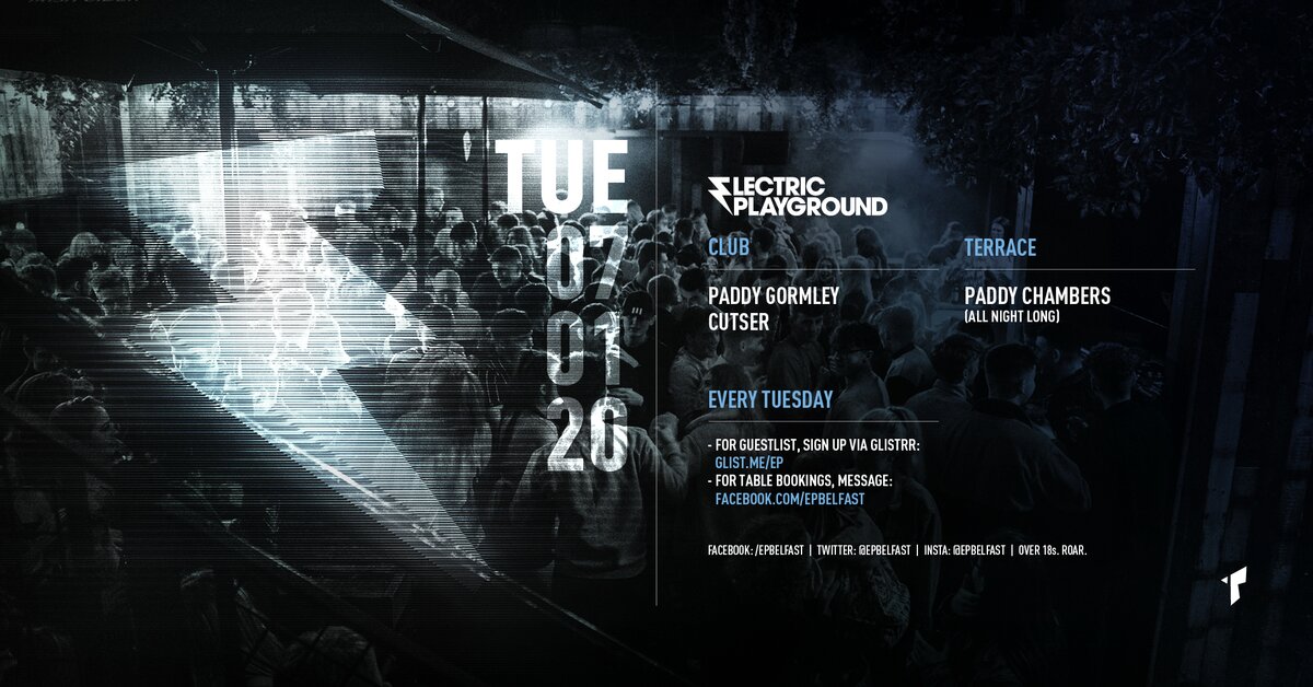 Electric Playground feat. Paddy Gormley, Paddy Chambers & Cutser at