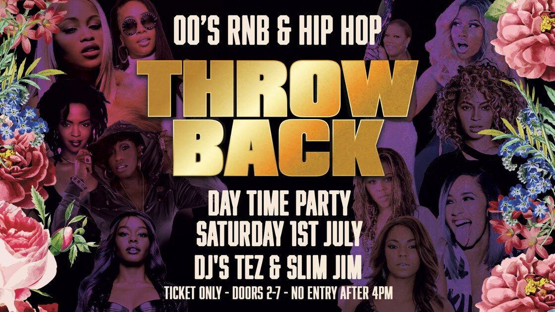 THROWBACK at Panama Belfast, Belfast on Sat 1 Jul 2023