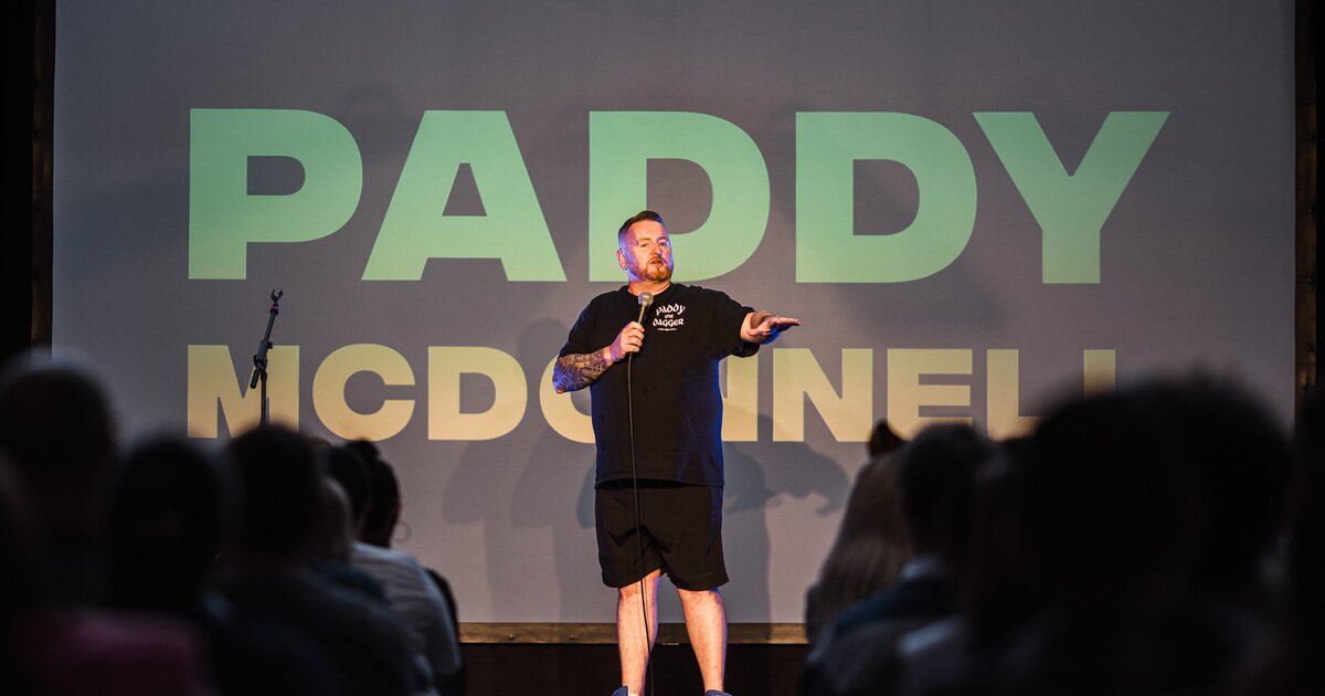 Paddy McDonnell's Comedy Club at Banana Block, Belfast on Fri 1 Aug