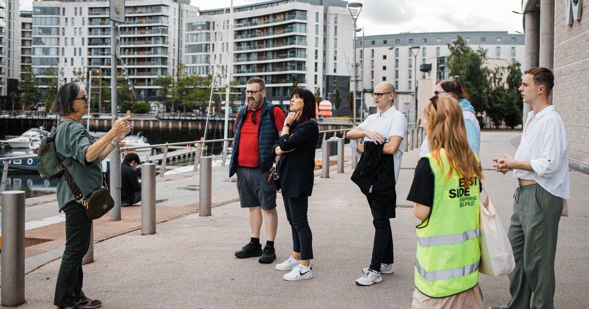 Walking the Maritime Mile and Beyond - BSL Integrated Walking tour at SSE Arena Belfast - Meet at Cineworld Front Entrance, Belfast on Sat 2 Aug