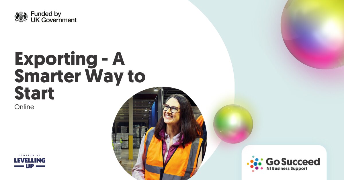 Exporting - A Smarter Way to Start! Live Stream on Tue 14 May 2024