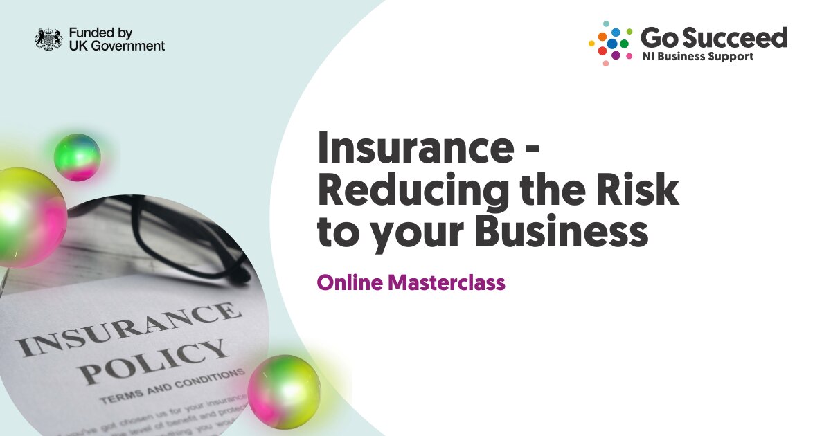 Insurance - Reducing the Risk to Your Business Live Stream on Tue 23 Sep