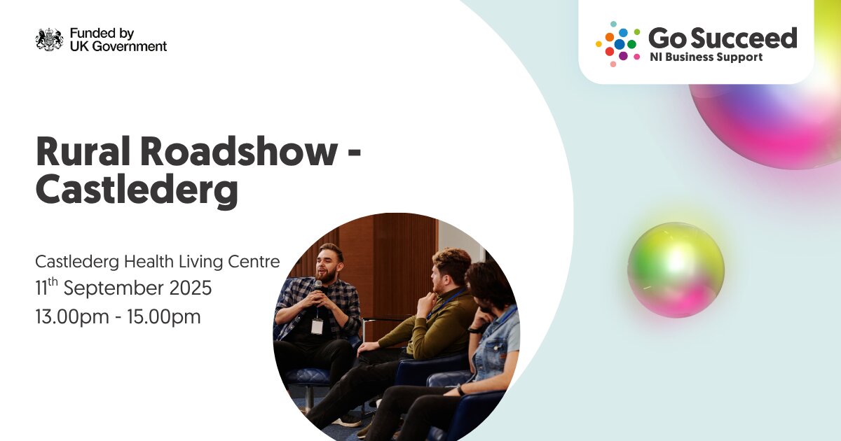 Castlederg Go Succeed Roadshow 2025 at Derg Valley Care, Castlederg on Thu 11 Sep 2025