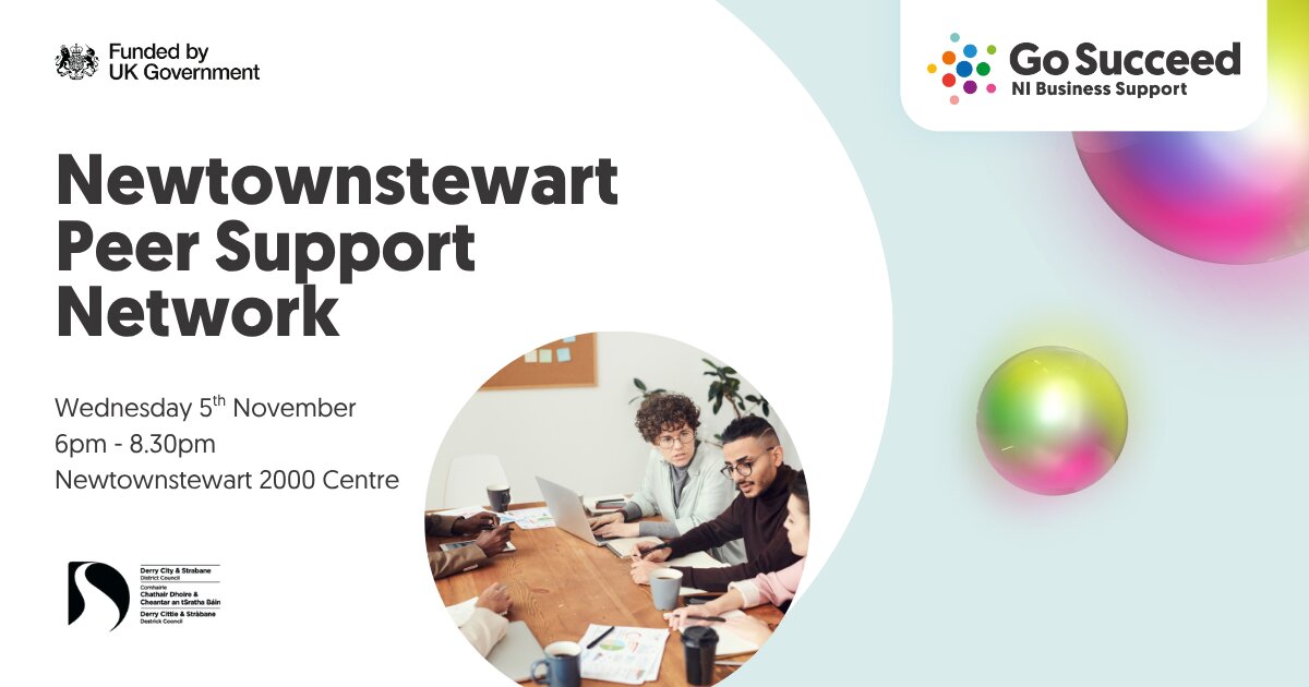 Newtownstewart Peer Support Network at Newtownstewart 2000 Centre, Omagh on Wed 5 Nov 2025