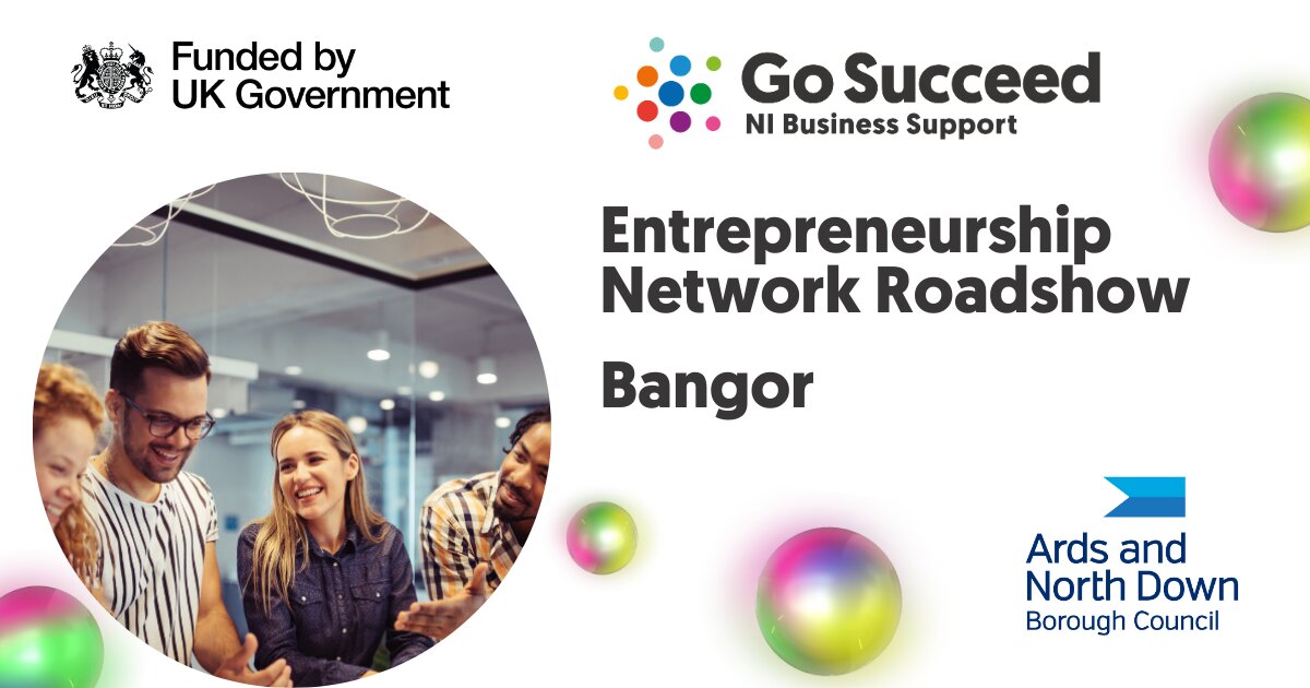 Entrepreneurship Network Roadshow - Bangor at North Down Development Organisation Ltd, Bangor on Thu 18 Sep