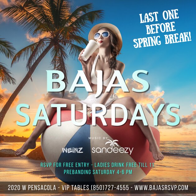 SATURDAY with FSU/TSC IDS - Unlimited List Spots Free till 11:30 / $10 11:30-12 at STAFF,  on Sat Mar 1
