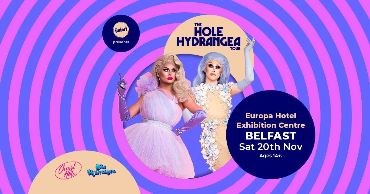 The Hole Hydrangea Tour at Europa Hotel, Belfast on Sat 20 Nov