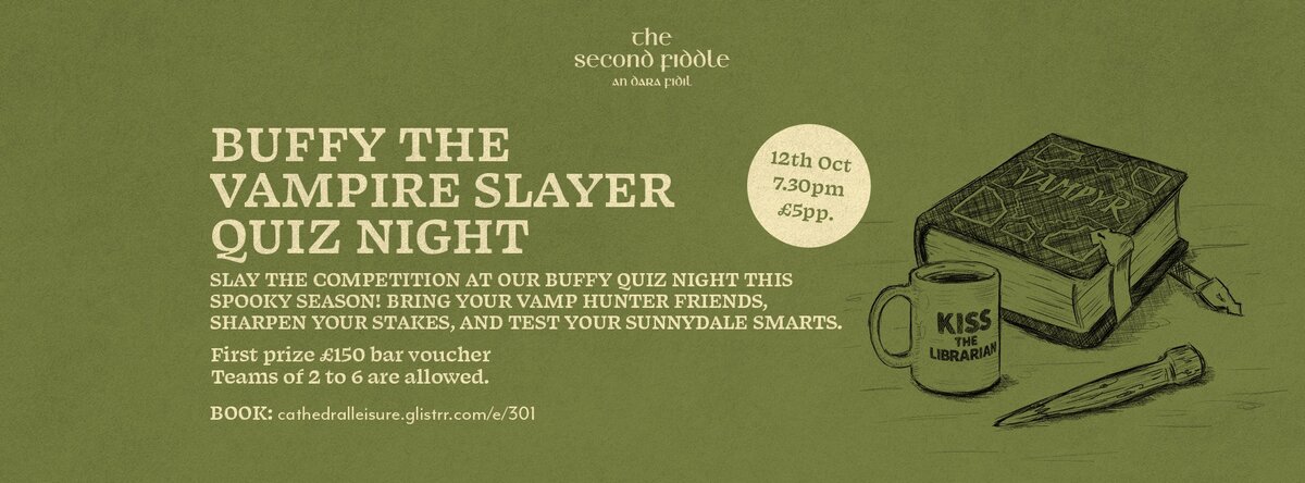 Buffy The Vampire Slayer at The Second Fiddle, Belfast on Sun 12 Oct 2025